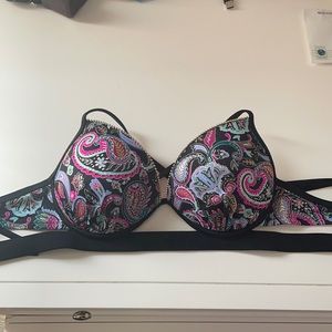 Shade & Shore Paisley Push-Up Bikini Top